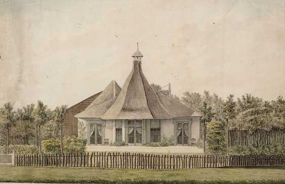 Het houten landhuis